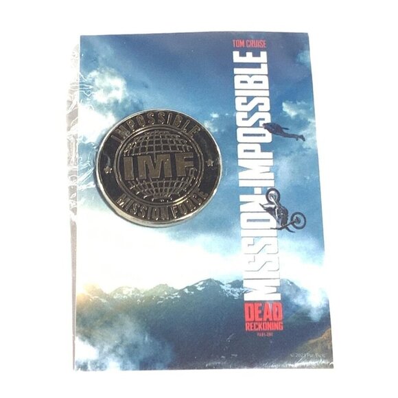 Mission Impossible Dead Reckoning IMF Commemorative Pin - Picture 1 of 3
